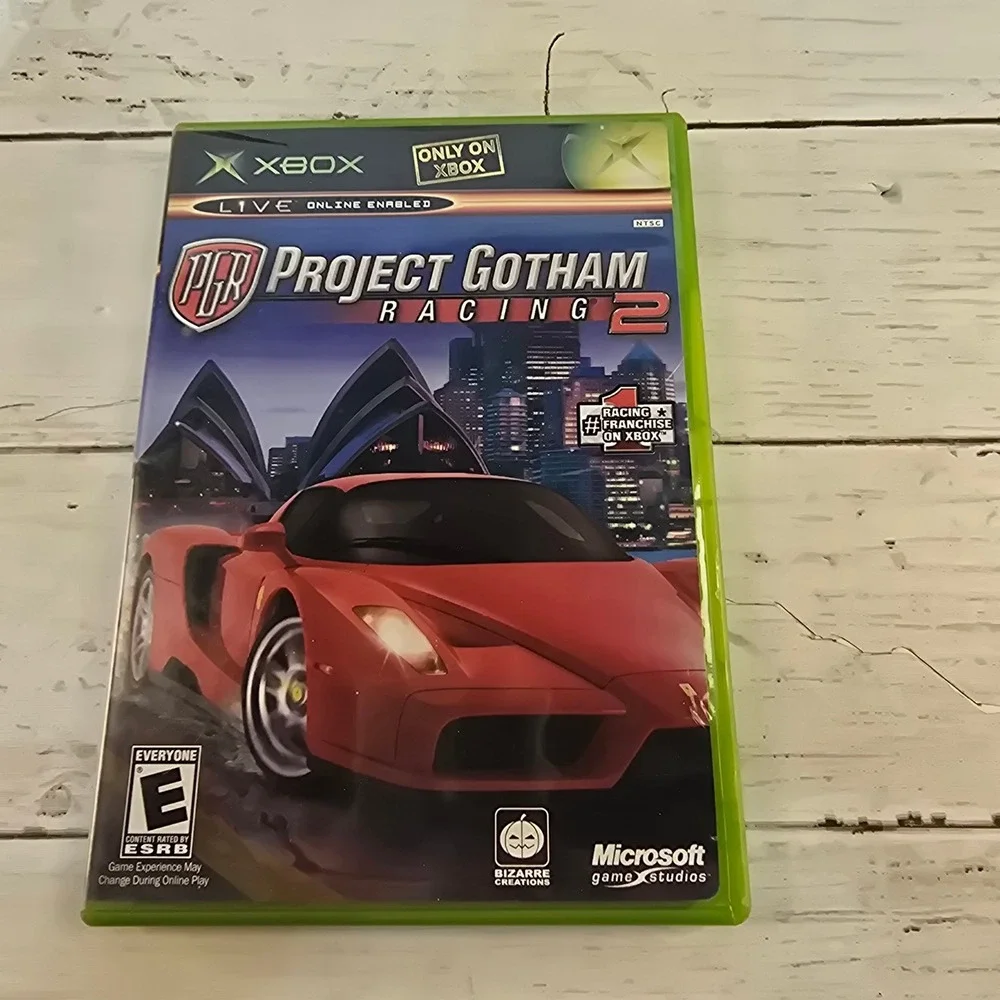 Project Gotham Racing 2 PGR2 Microsoft Xbox Original Game Complete CIB Racing